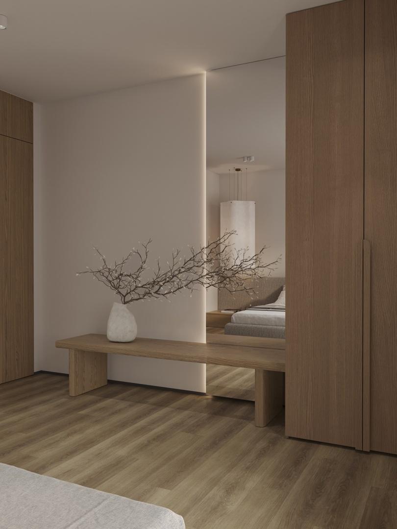 Кварцвиниловая плитка Alpine Floor клеевая Easy Line Дуб Дриада ЕСО 3-44 1219,2×184,15×3 фото в интерьере